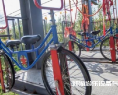 景区游乐设备高空自行车